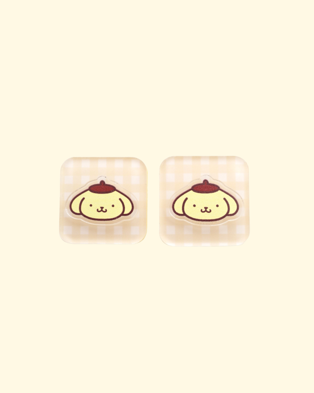 SANRIO SQUARE EARRING / PIERCE