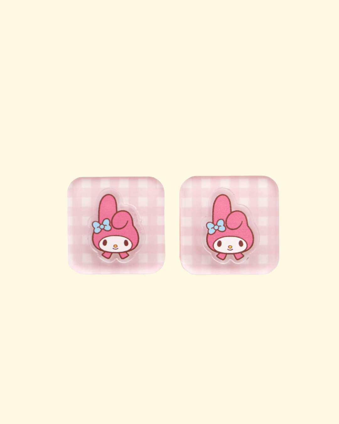 SANRIO SQUARE EARRING / PIERCE