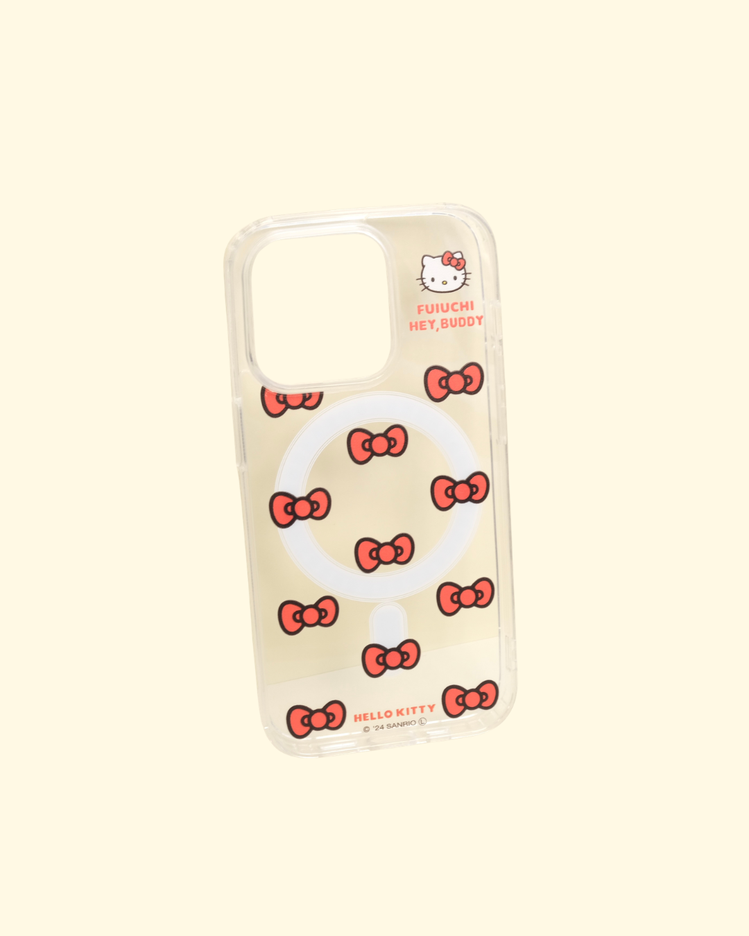 ＜全10色＞HELLO KITTY リボンスマホケース - MagSafe対応