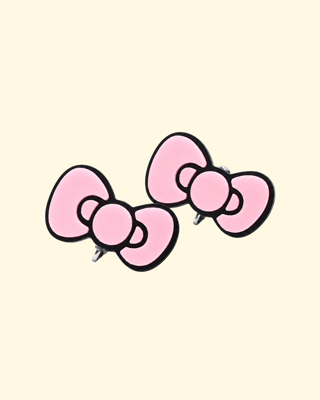 HELLO KITTY RIBBON EARRING / PIERCE
