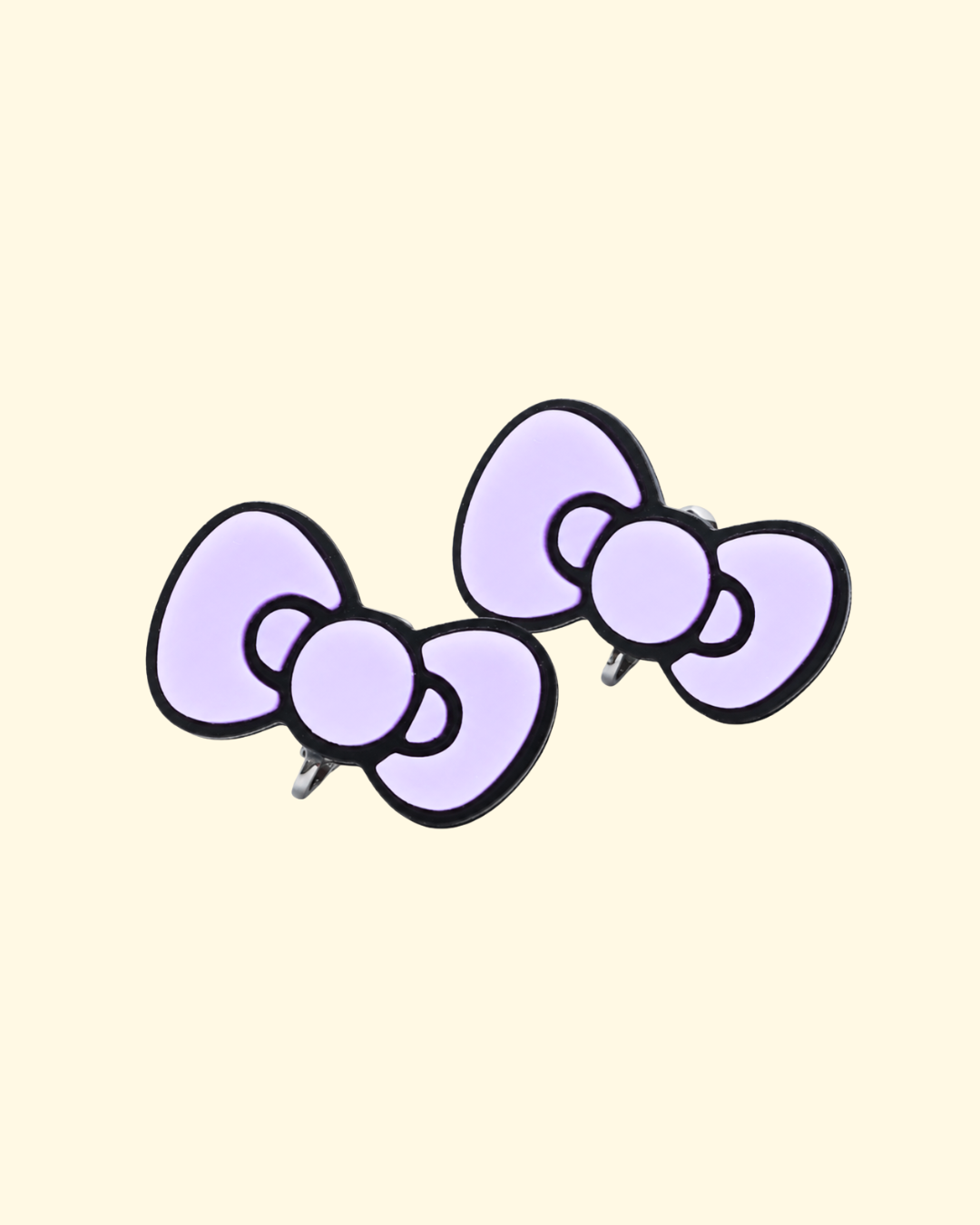 HELLO KITTY RIBBON EARRING / PIERCE
