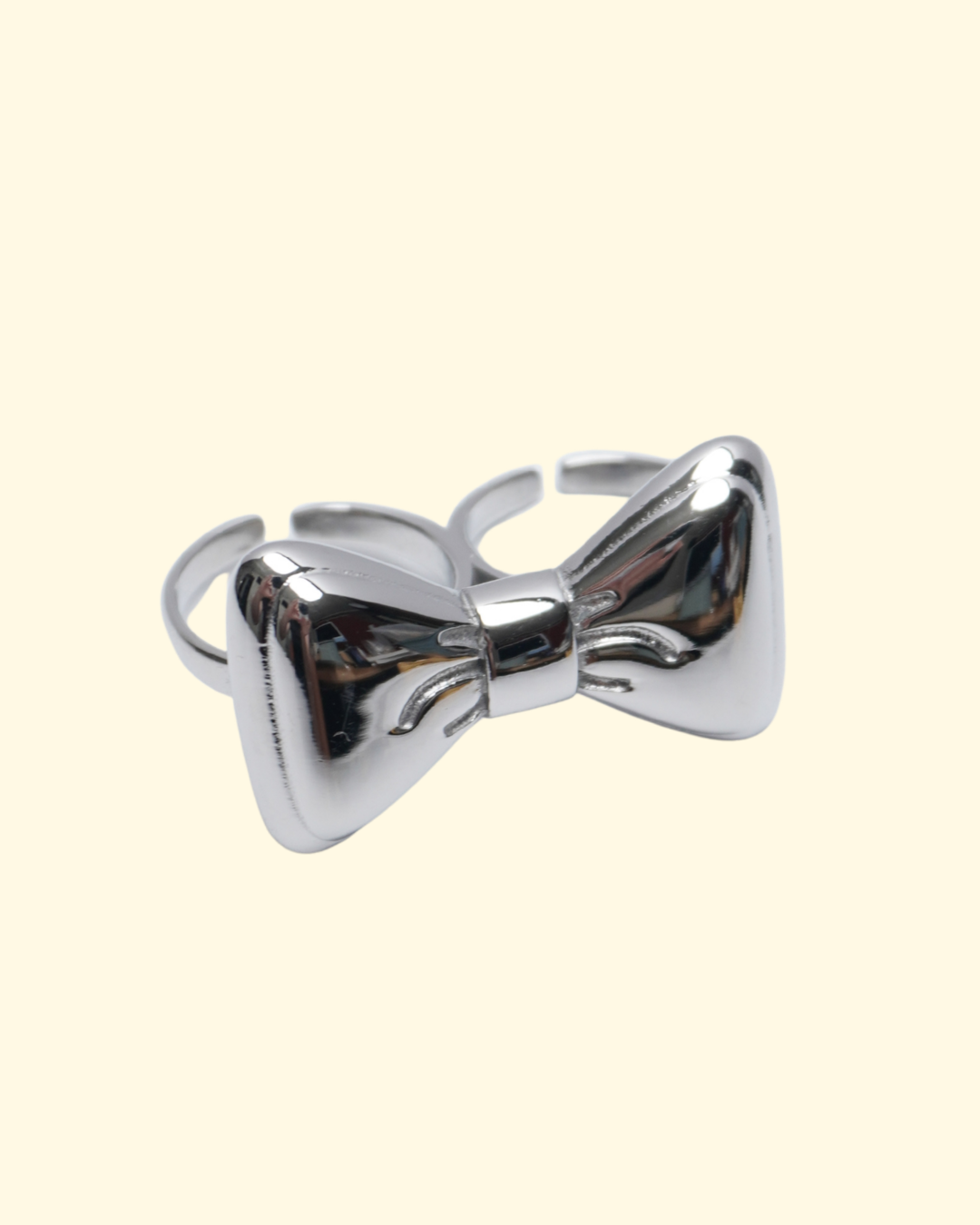 BOW DOUBLE FINNGER RING