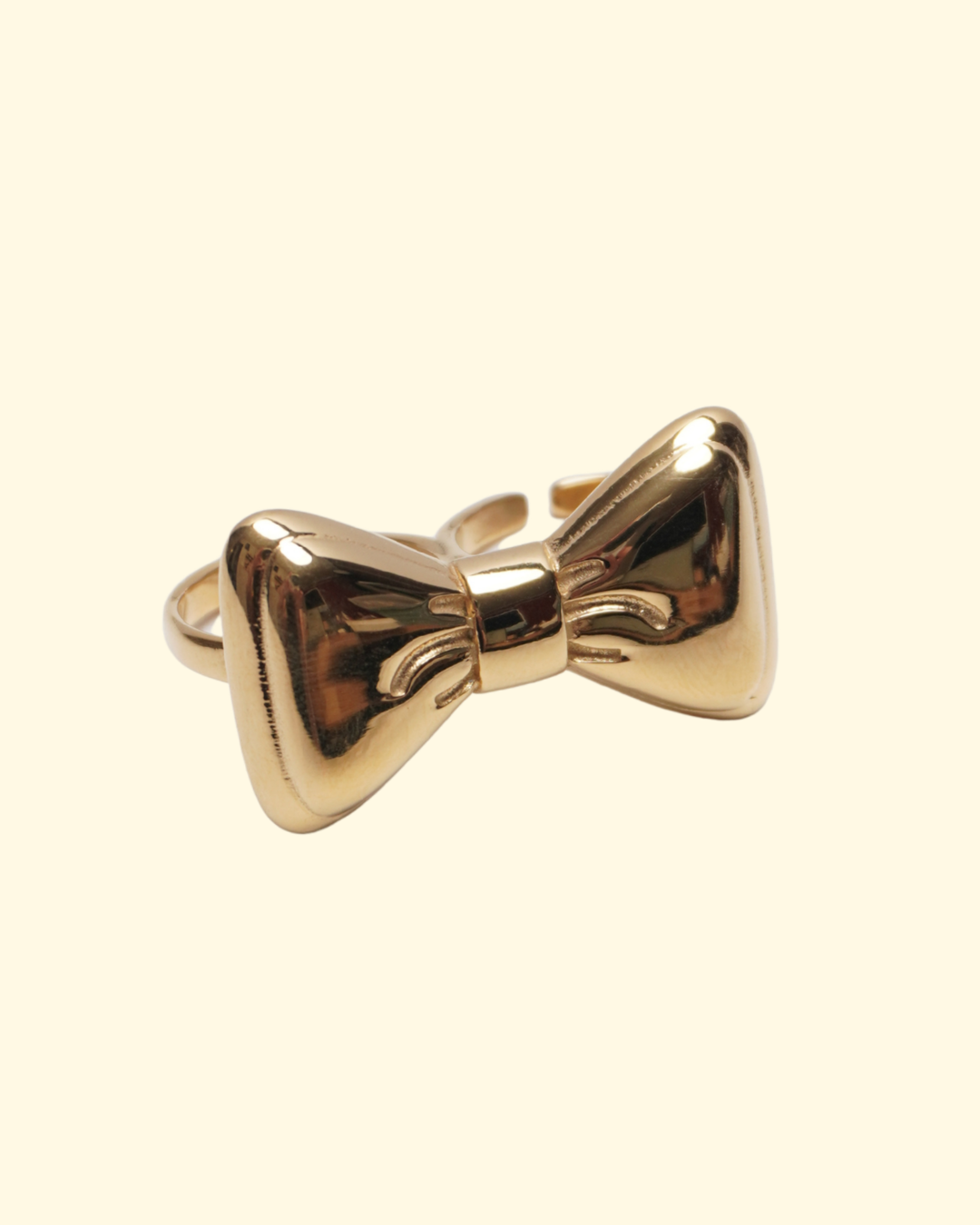 BOW DOUBLE FINNGER RING