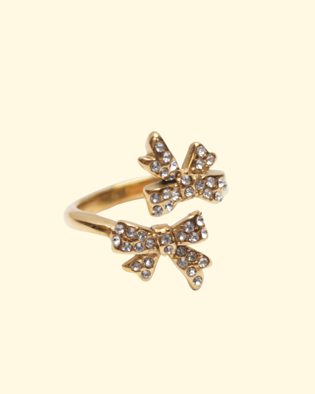 DOUBLE BOW RING