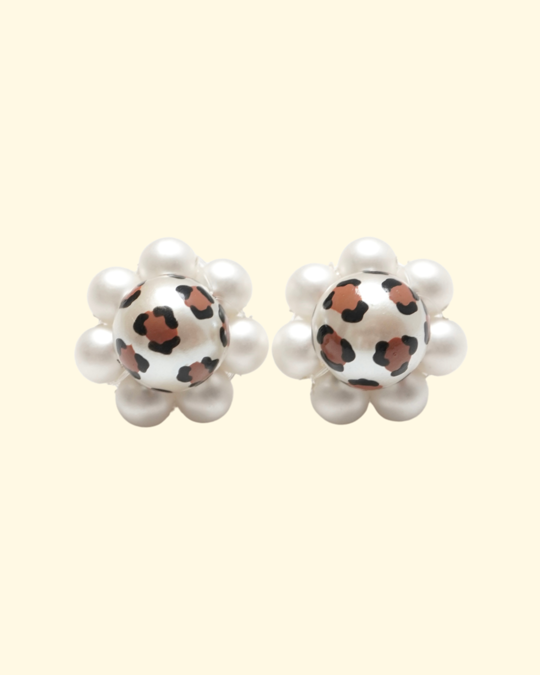 FUI PURE LEOPARD EARRING / PIERCE