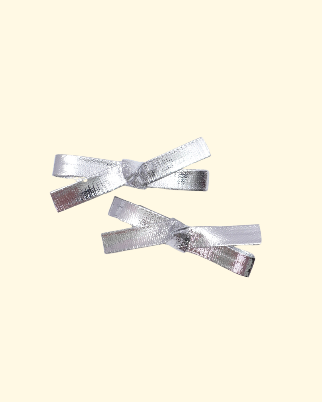 METALLIC RIBBON MINI CLIP (2PCS)