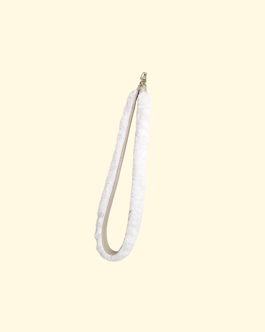 FUR SHOULDER STRAP