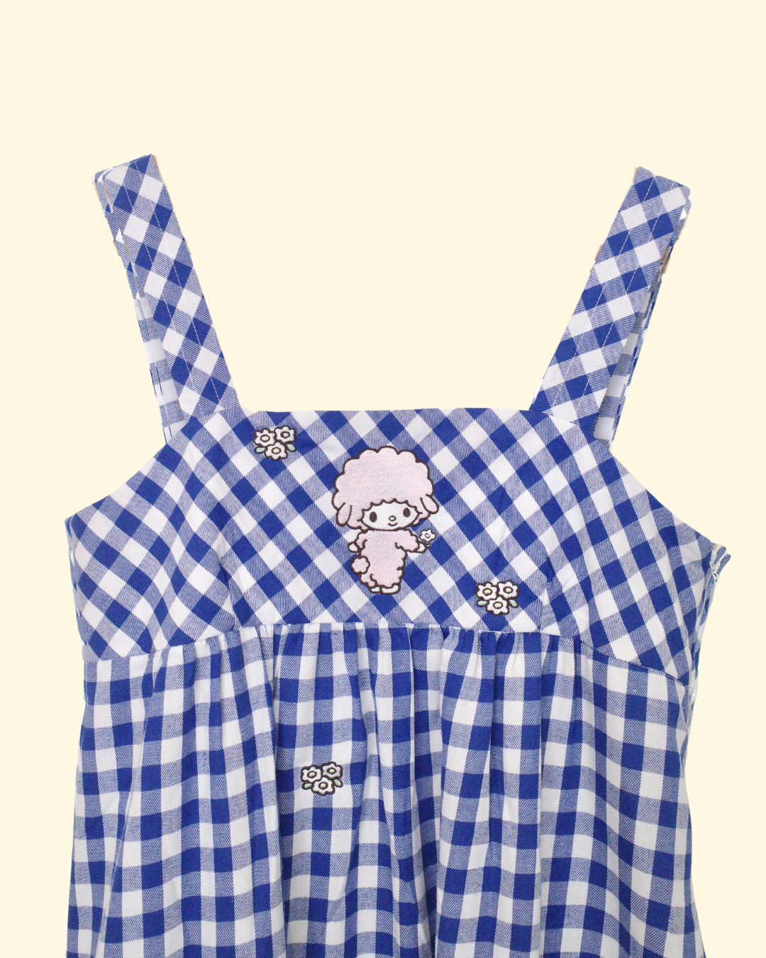 GINGHAM CHECK ONE-PIECE