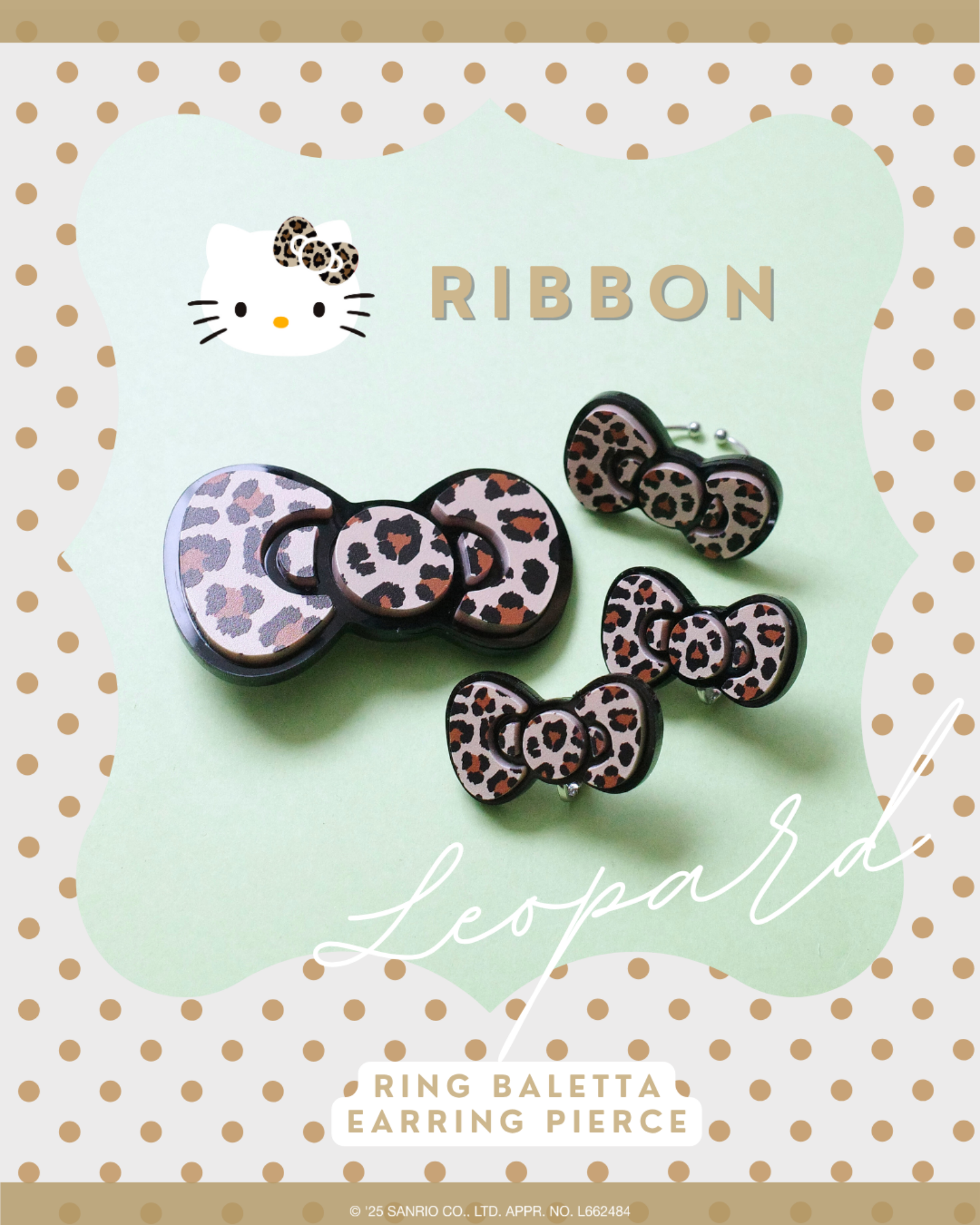HELLO KITTY RIBBON RING