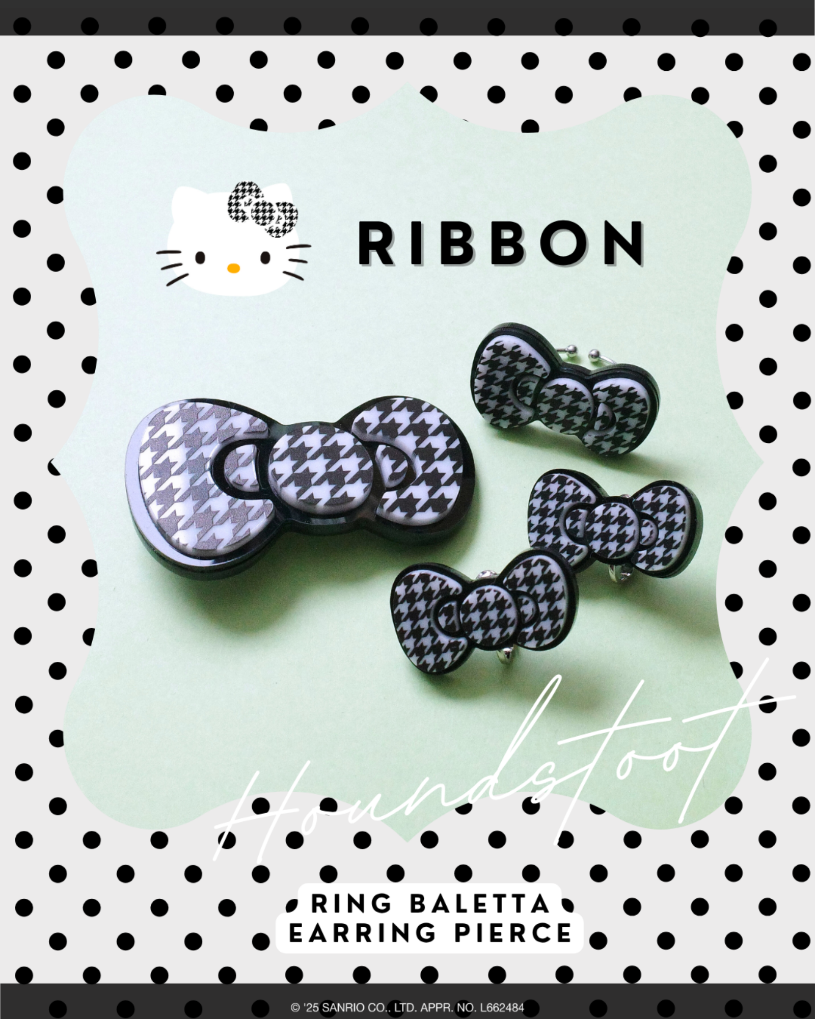 HELLO KITTY RIBBON RING