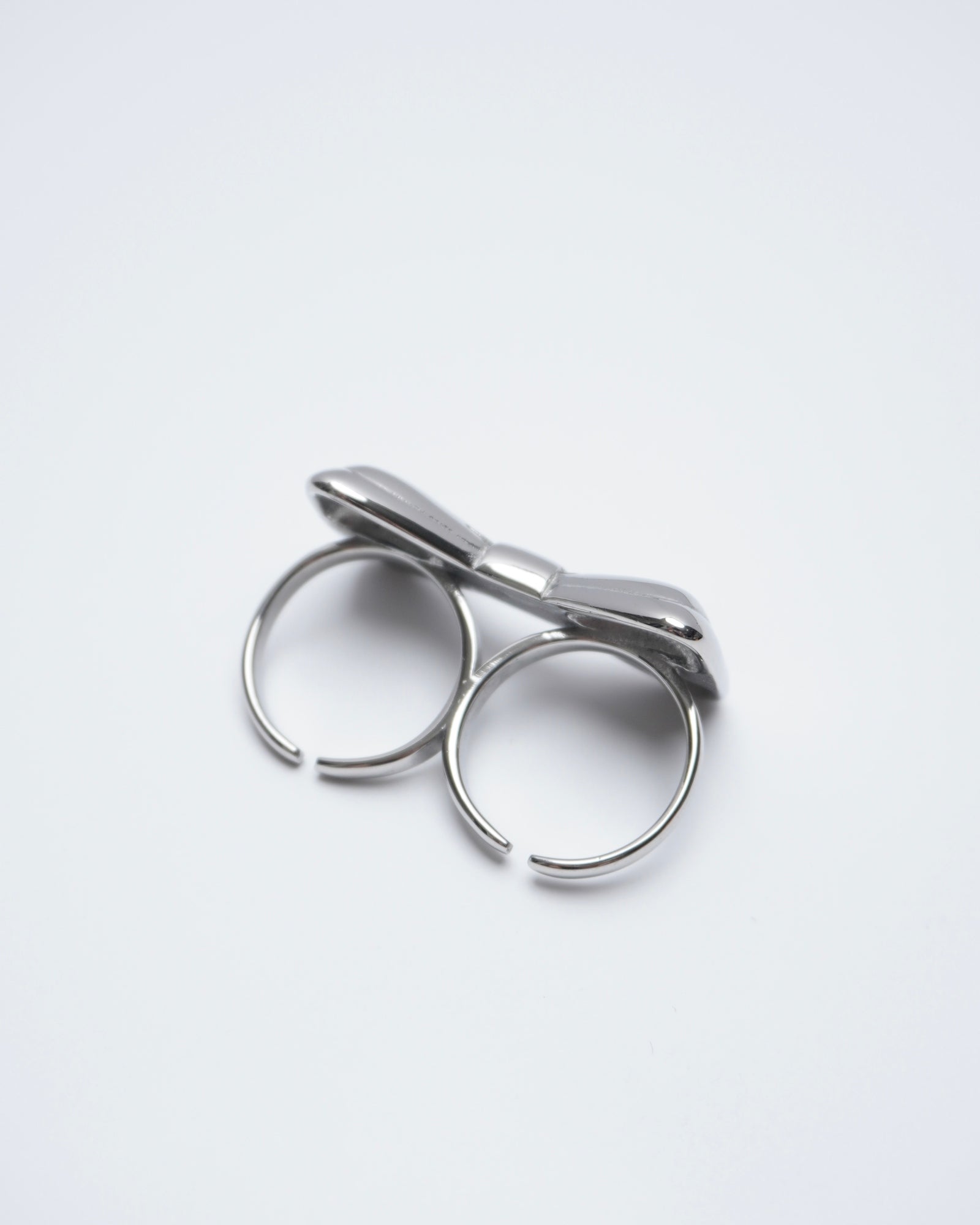 BOW DOUBLE FINNGER RING