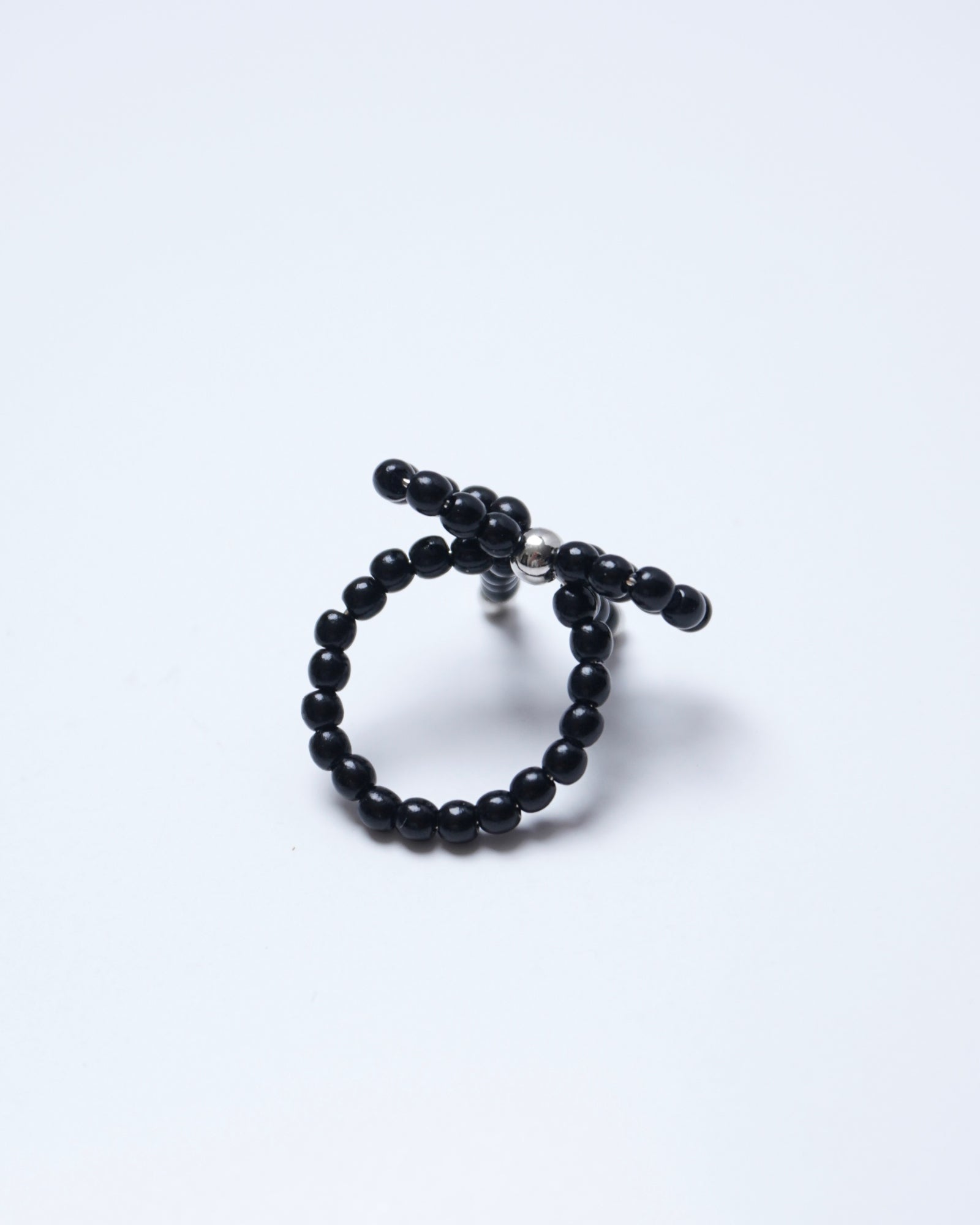 BEADS RIBBON RING
