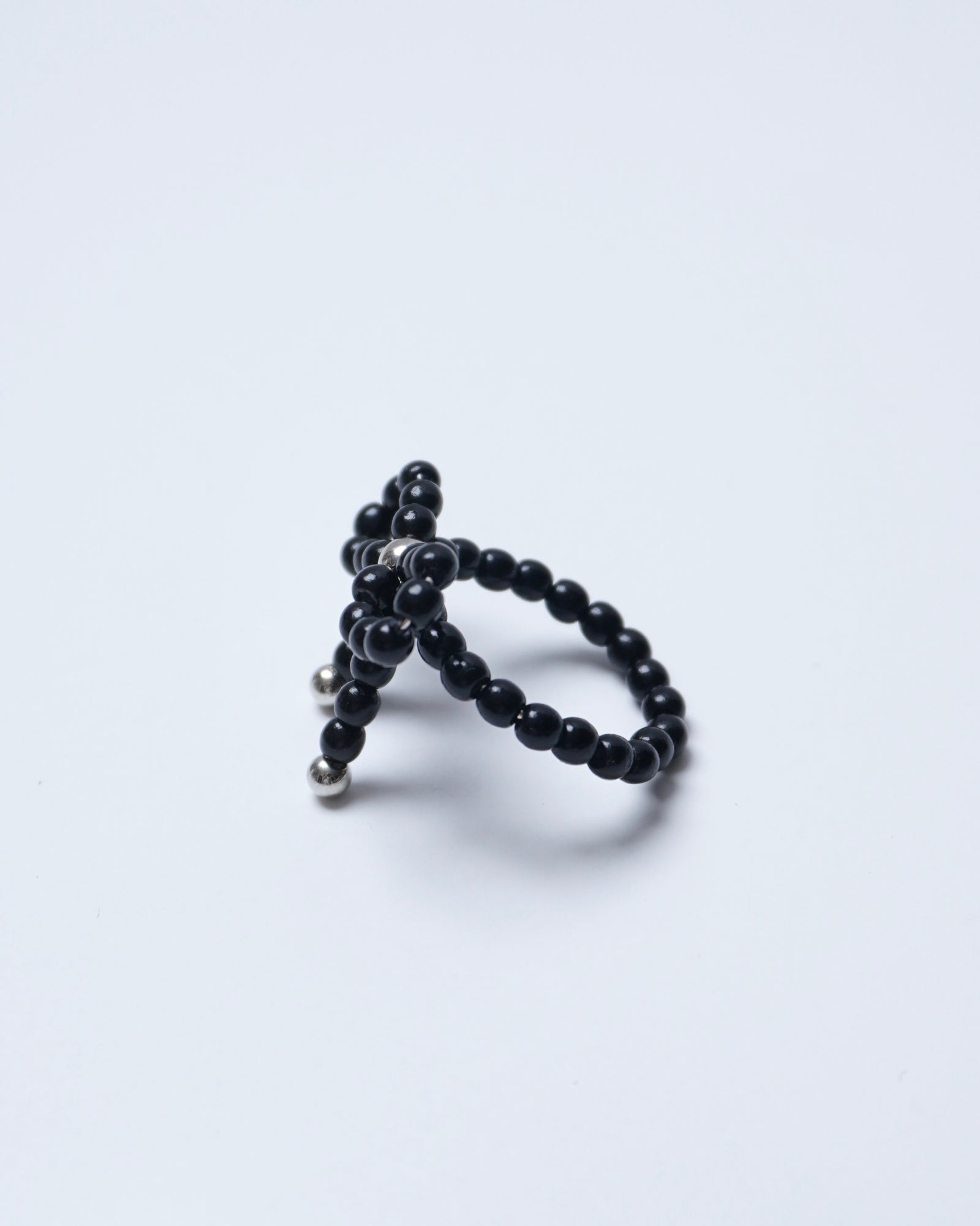 BEADS RIBBON RING