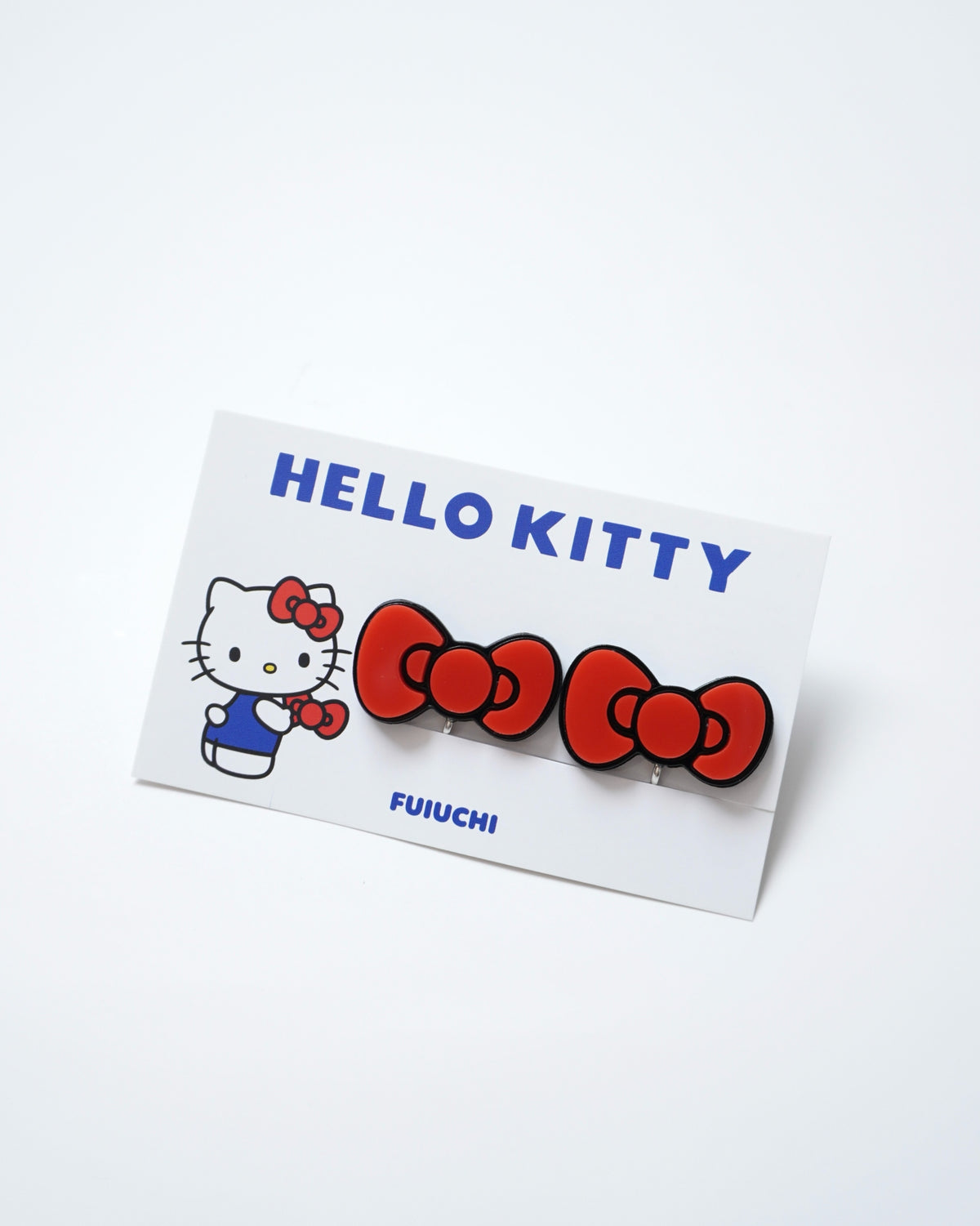 HELLO KITTY RIBBON EARRING / PIERCE