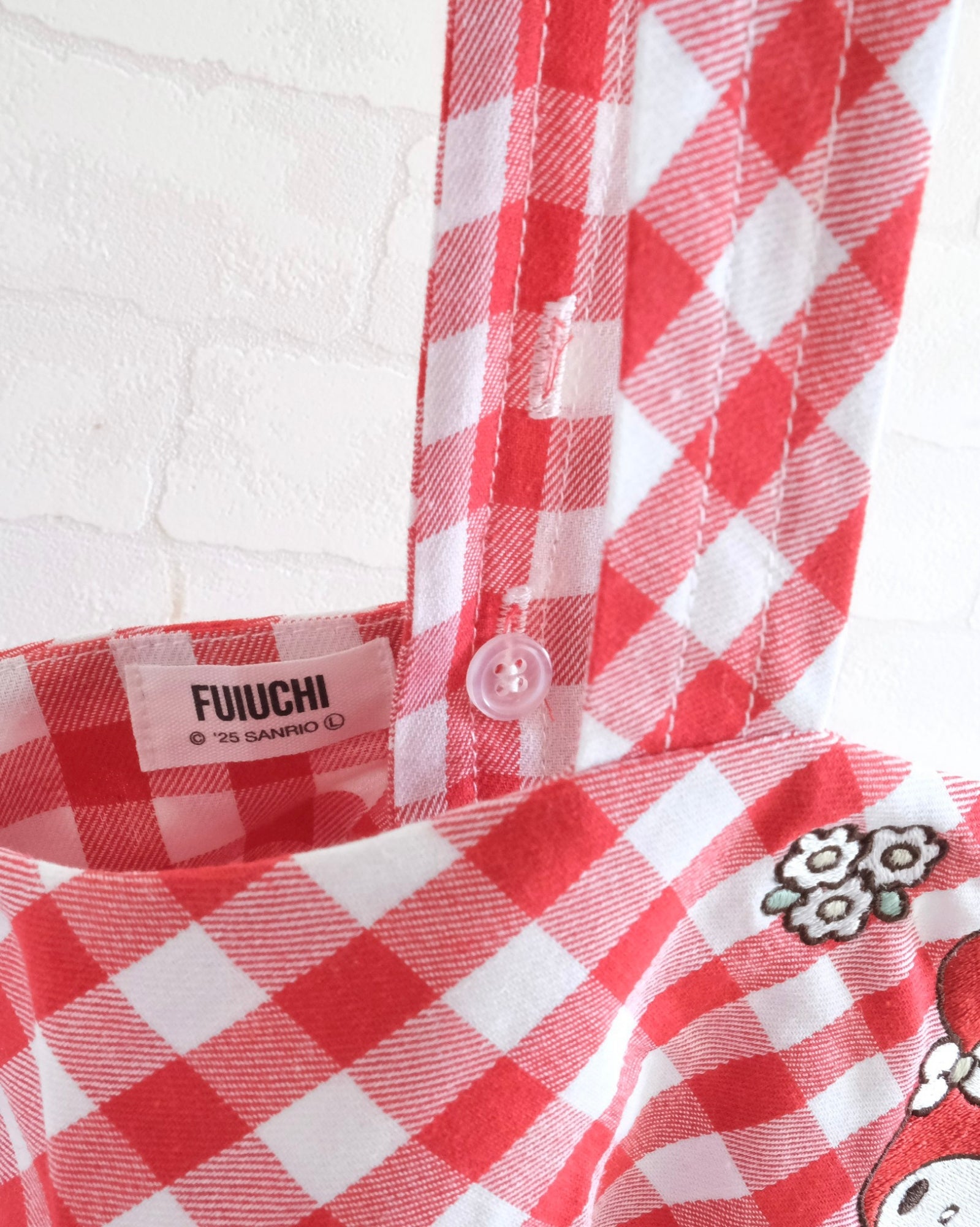GINGHAM CHECK ONE-PIECE