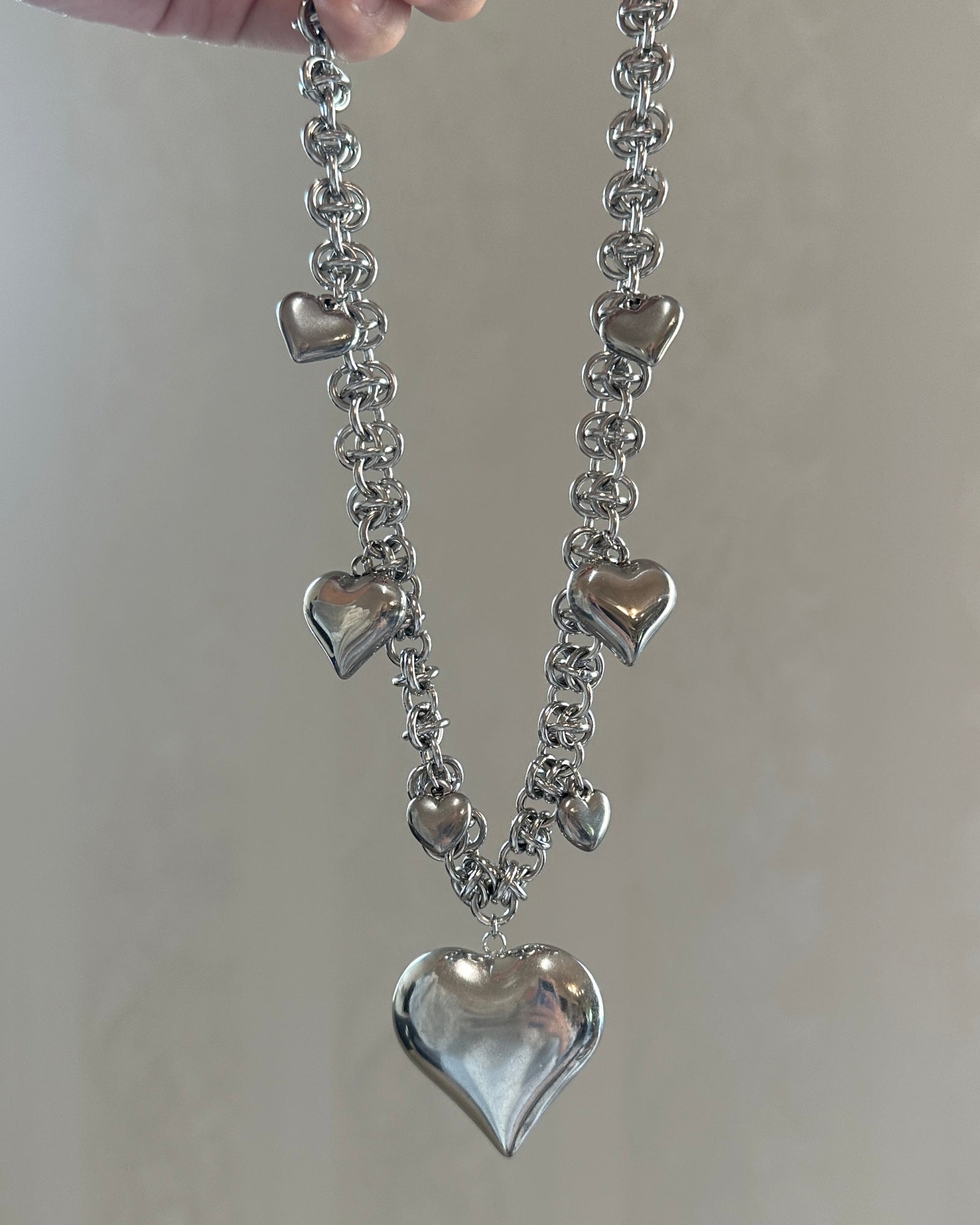 HEART CHAIN NECKLACE