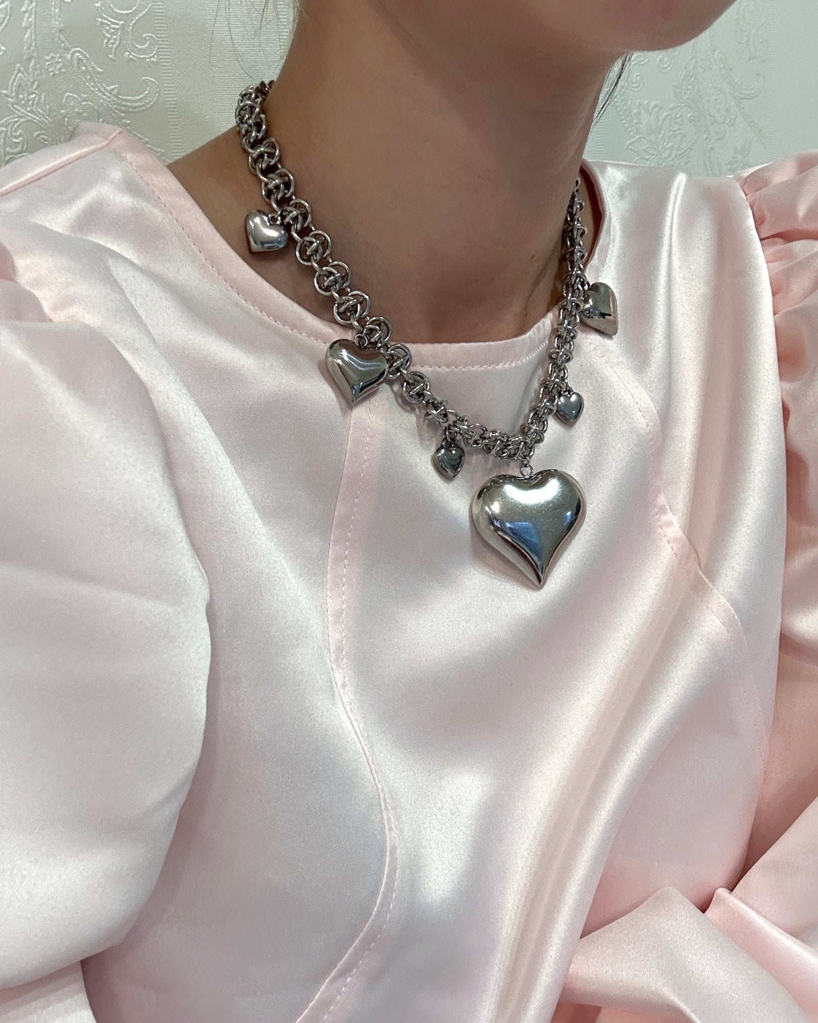 HEART CHAIN NECKLACE