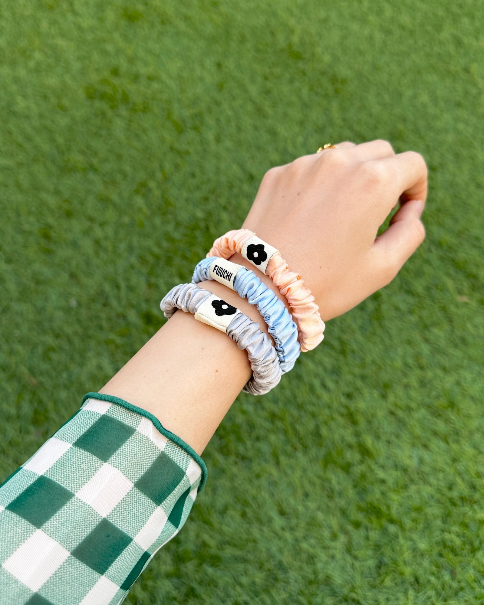PASETEL MINI SILK CHOUCHOU（2PCS）