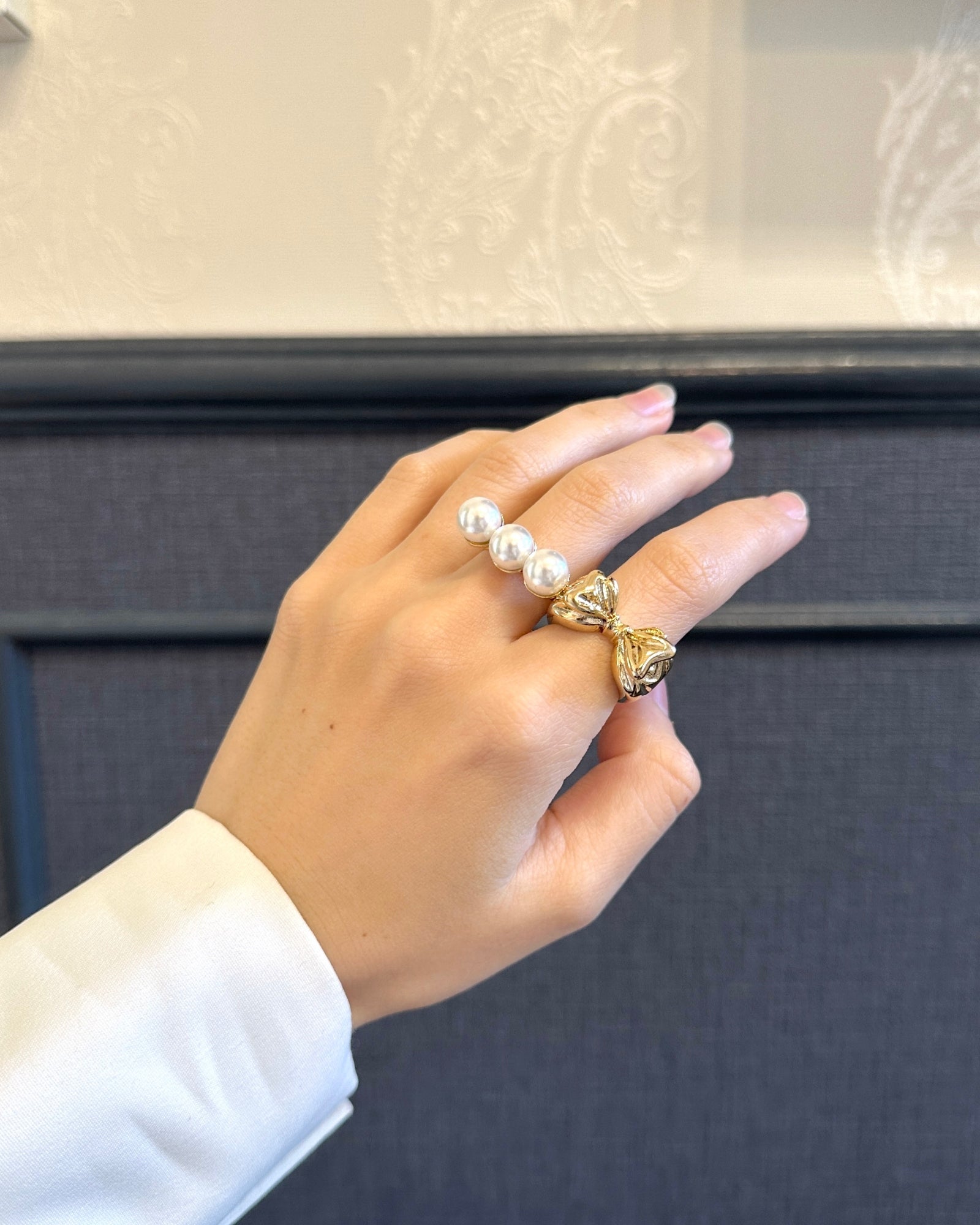 TRUPLE PERAL RING