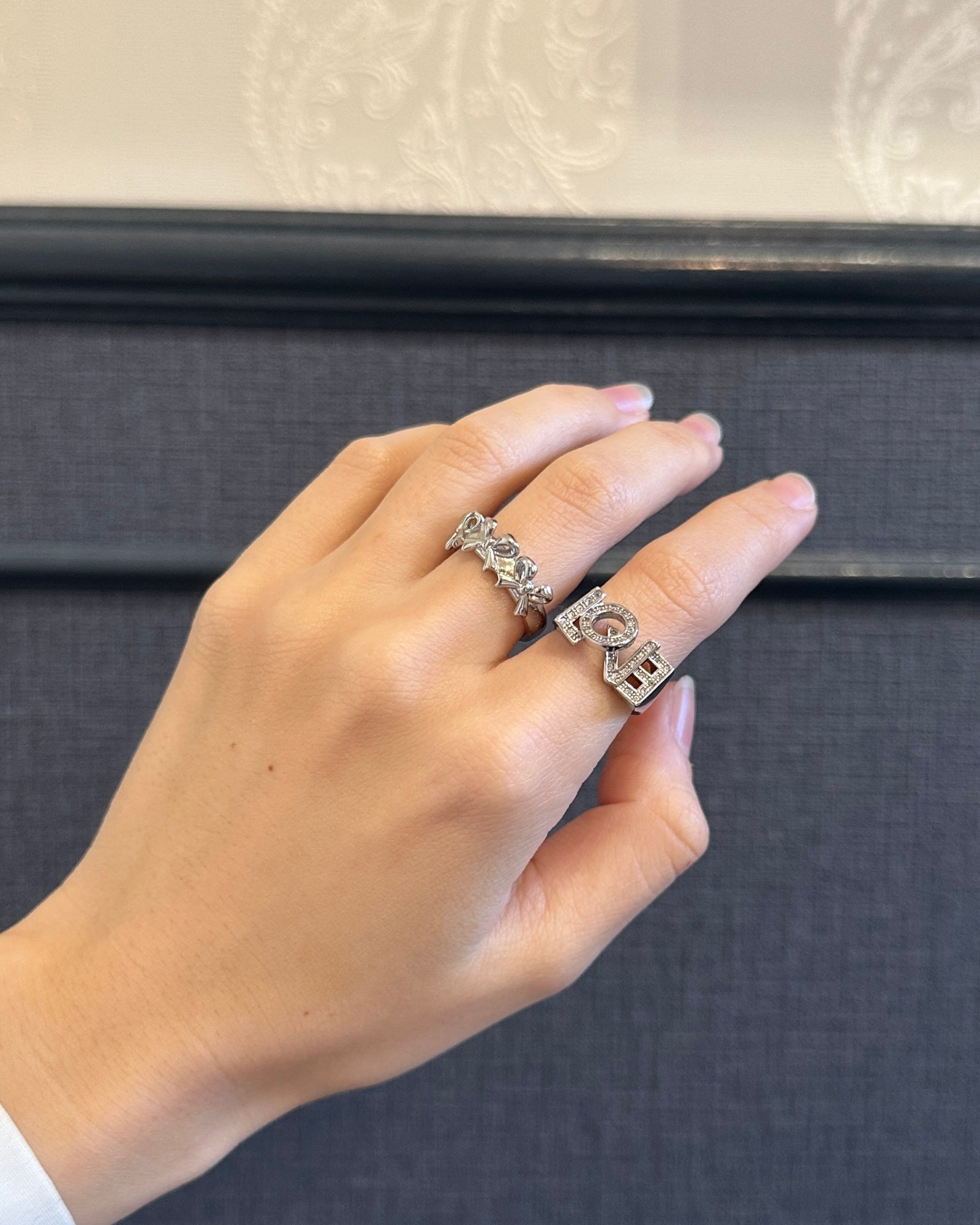 TRIPLE RIBBON RING
