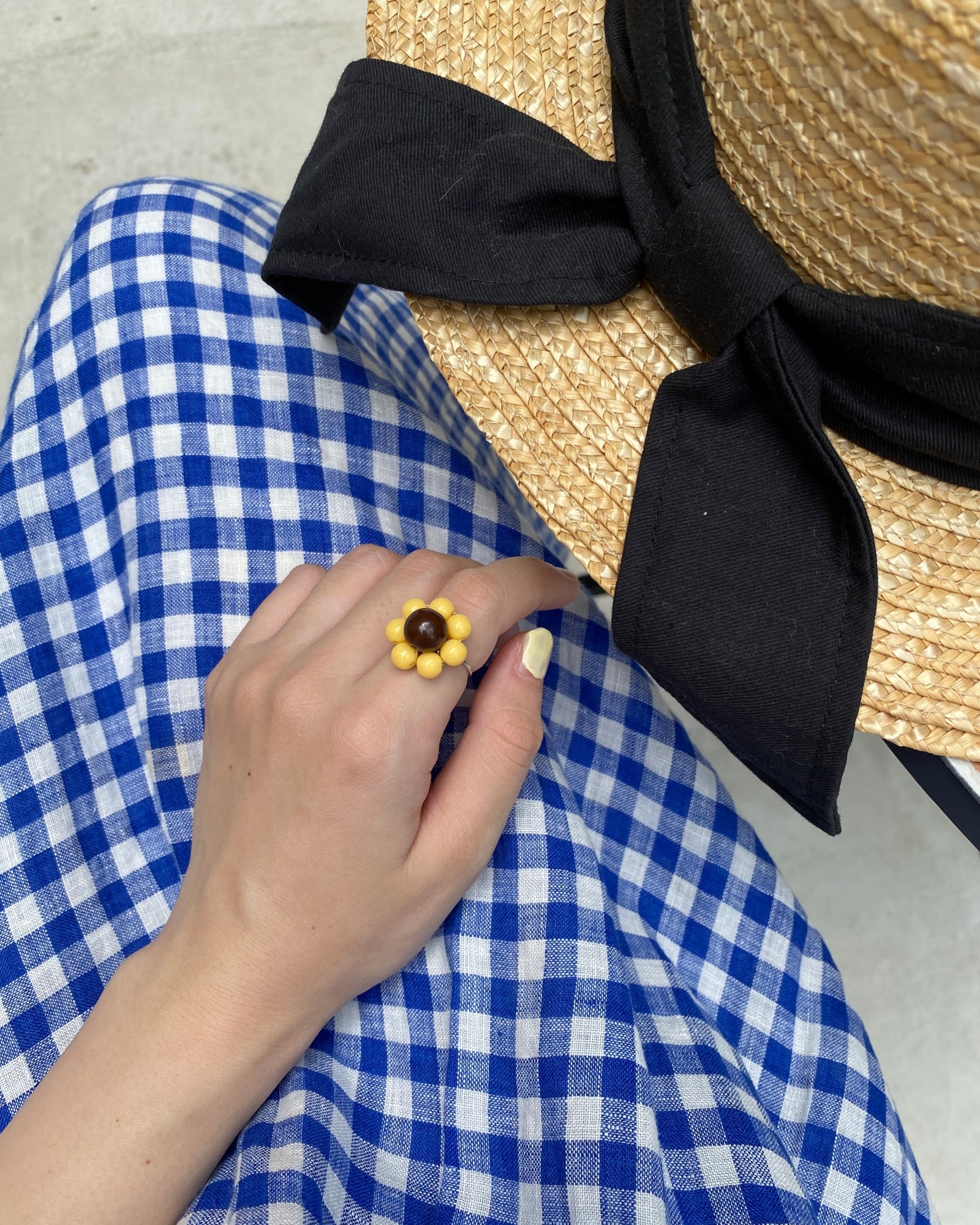 SUNFLOWER MINI RING