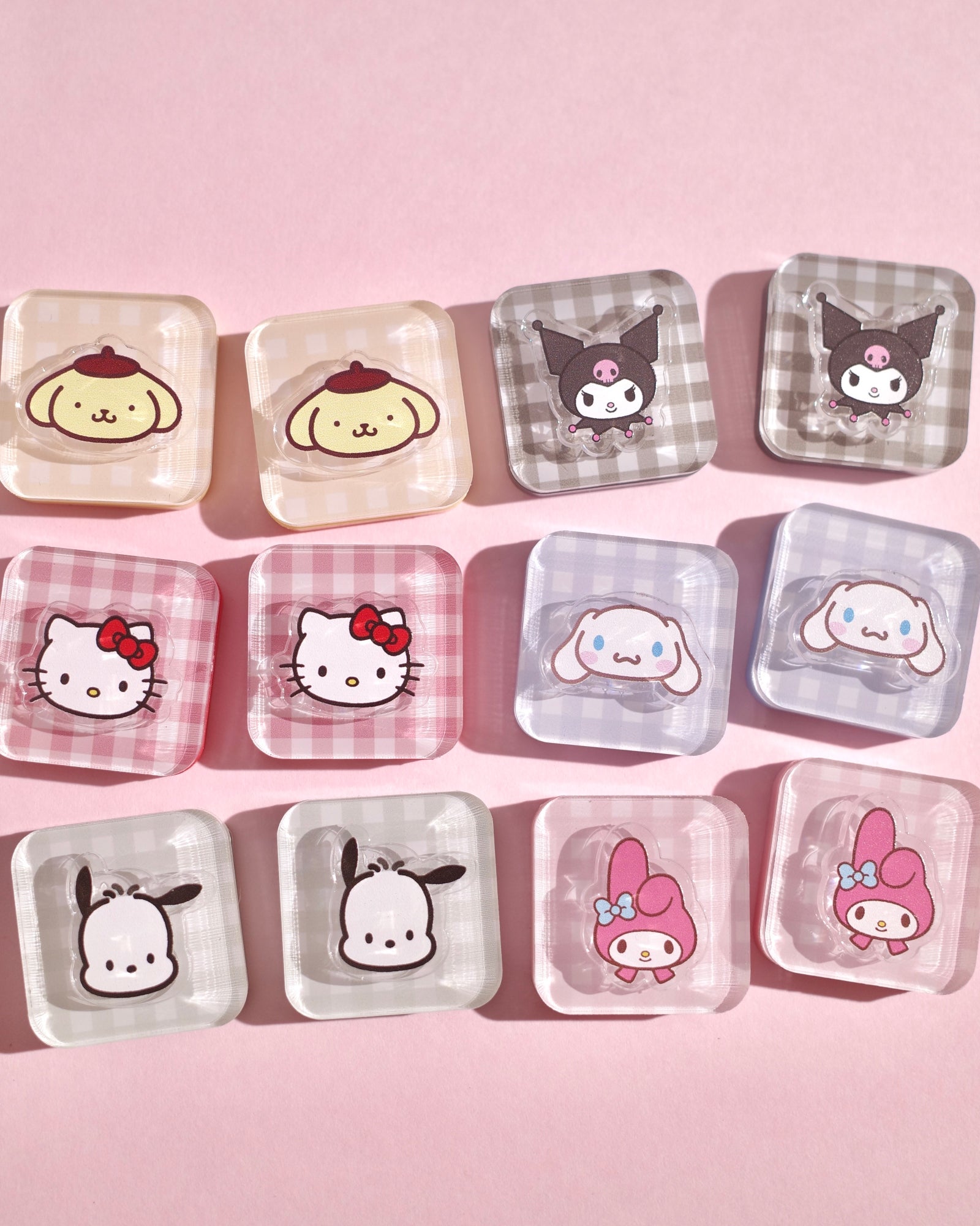 SANRIO SQUARE EARRING / PIERCE
