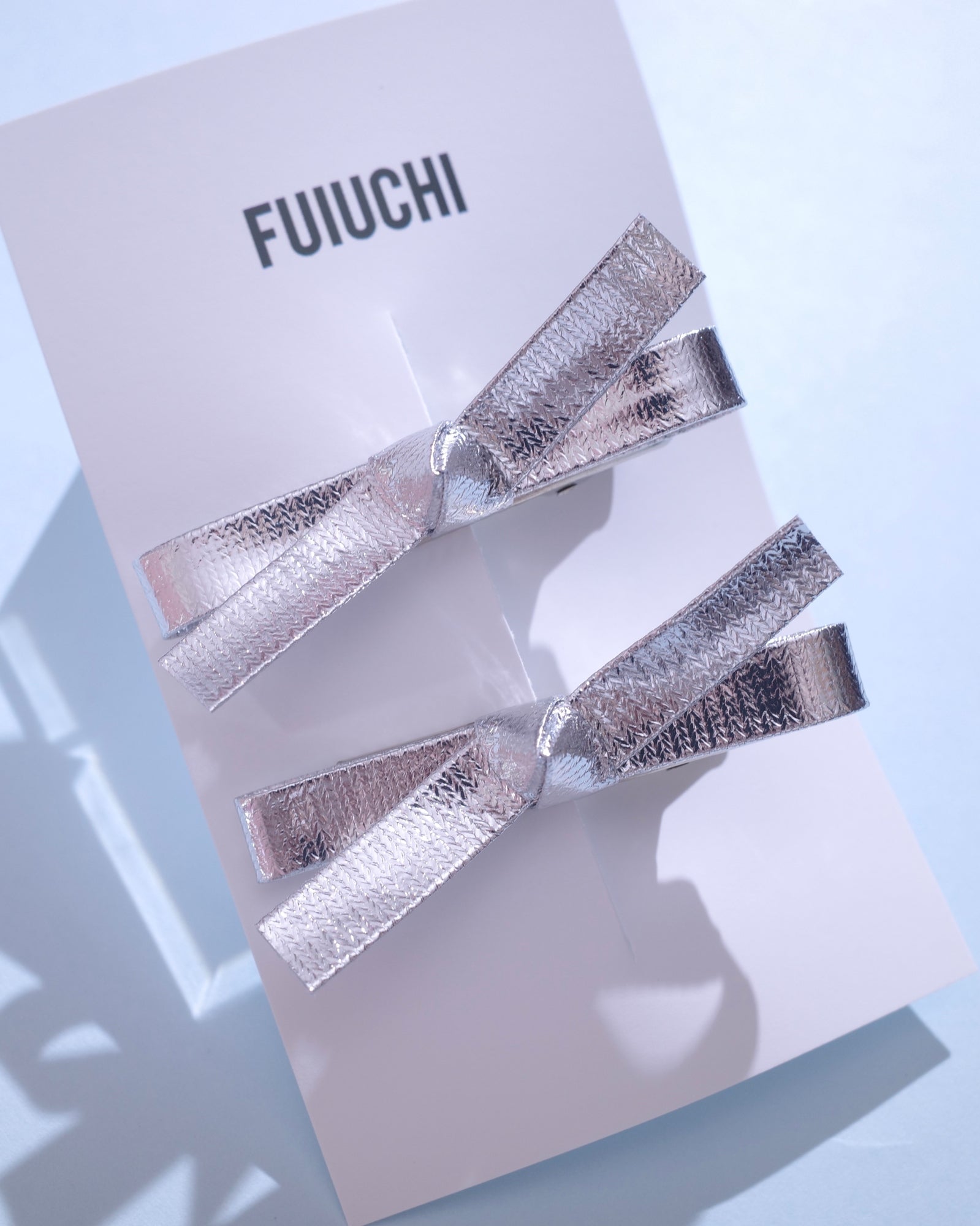 METALLIC RIBBON MINI CLIP (2PCS)