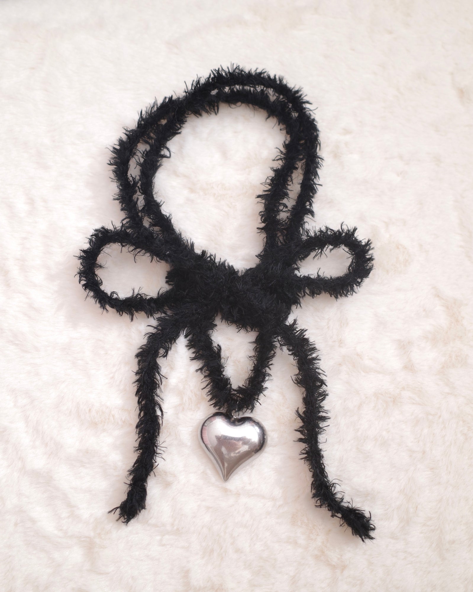 HEART FUR NECKLACE