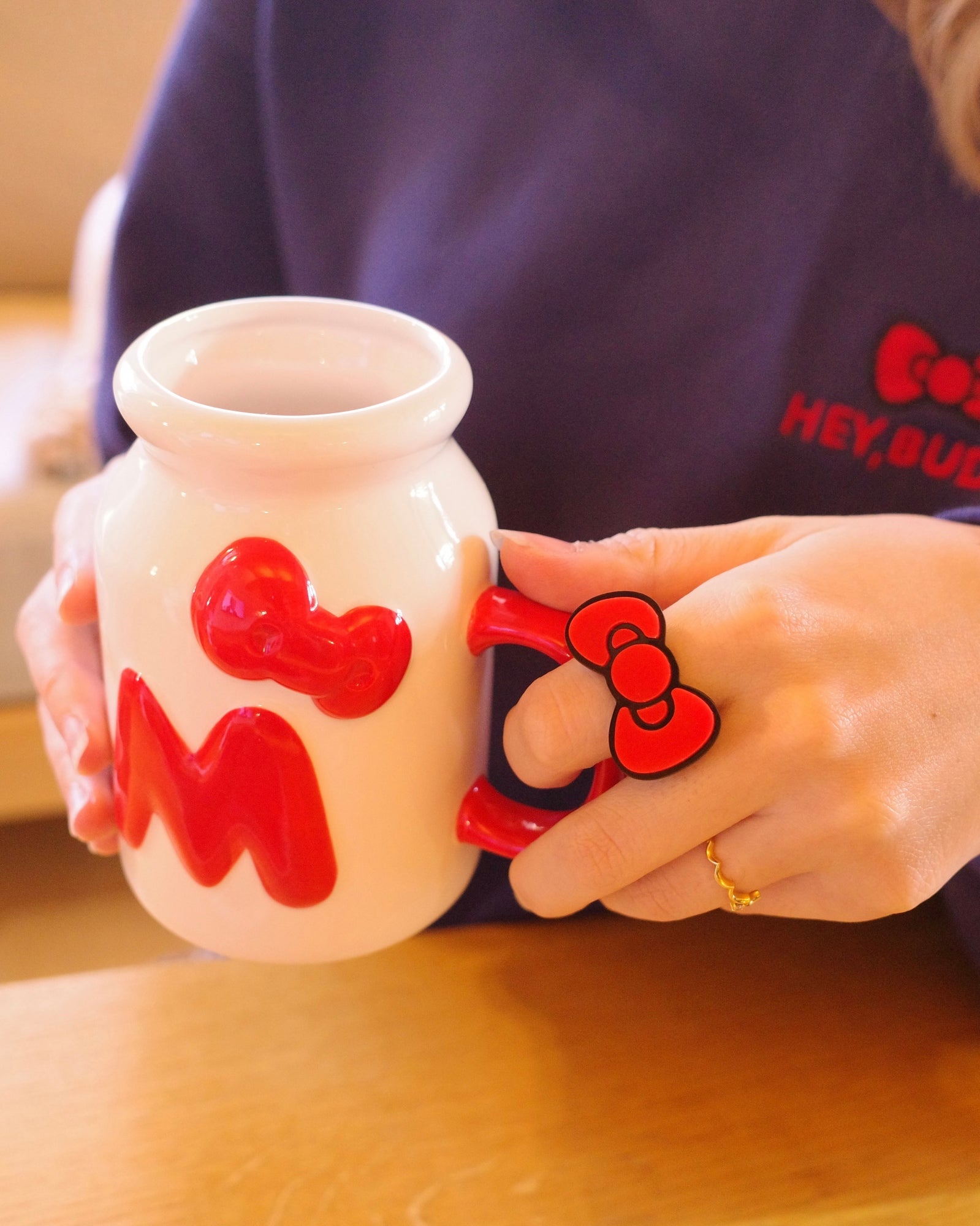 HELLO KITTY RIBBON RING