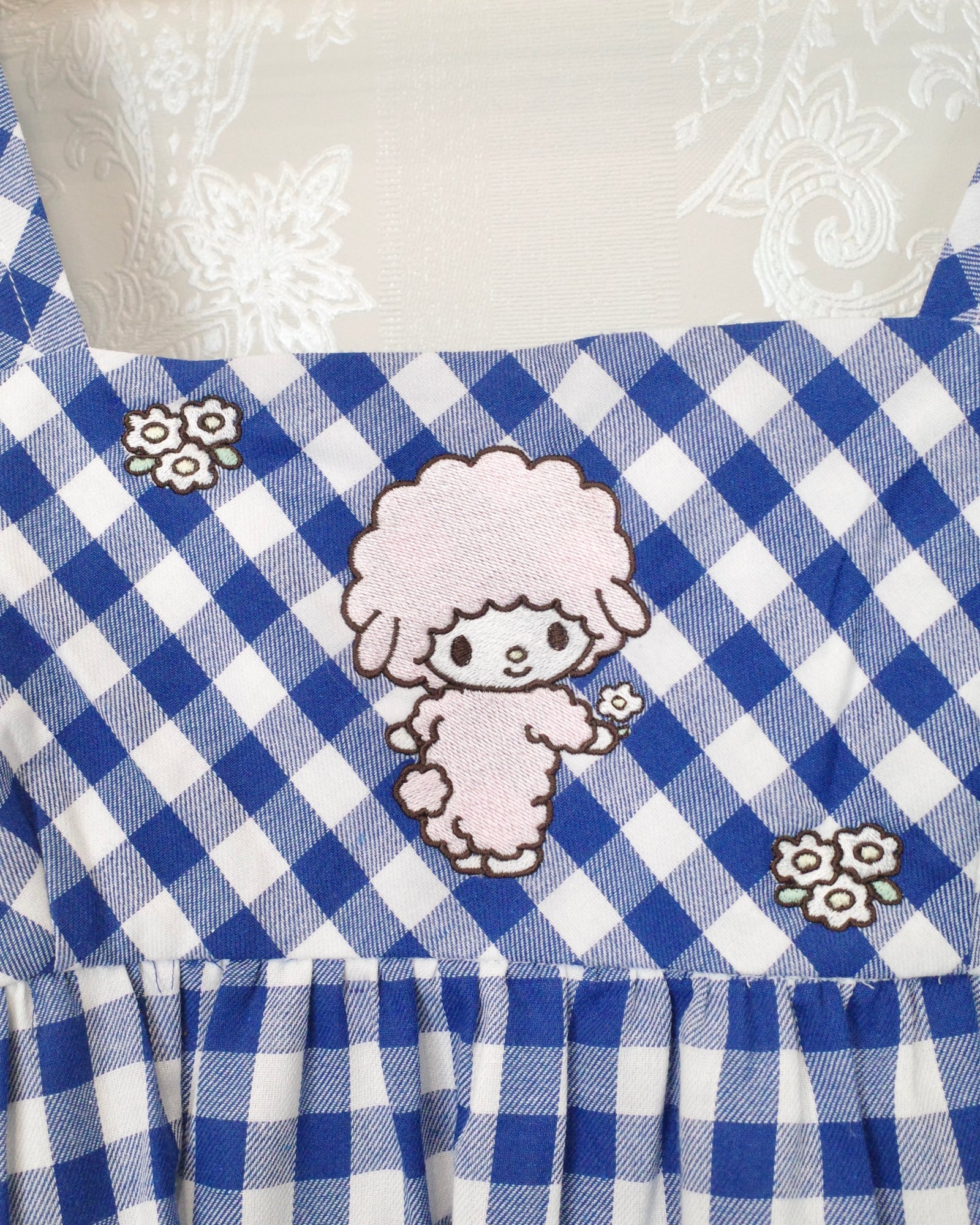GINGHAM CHECK ONE-PIECE