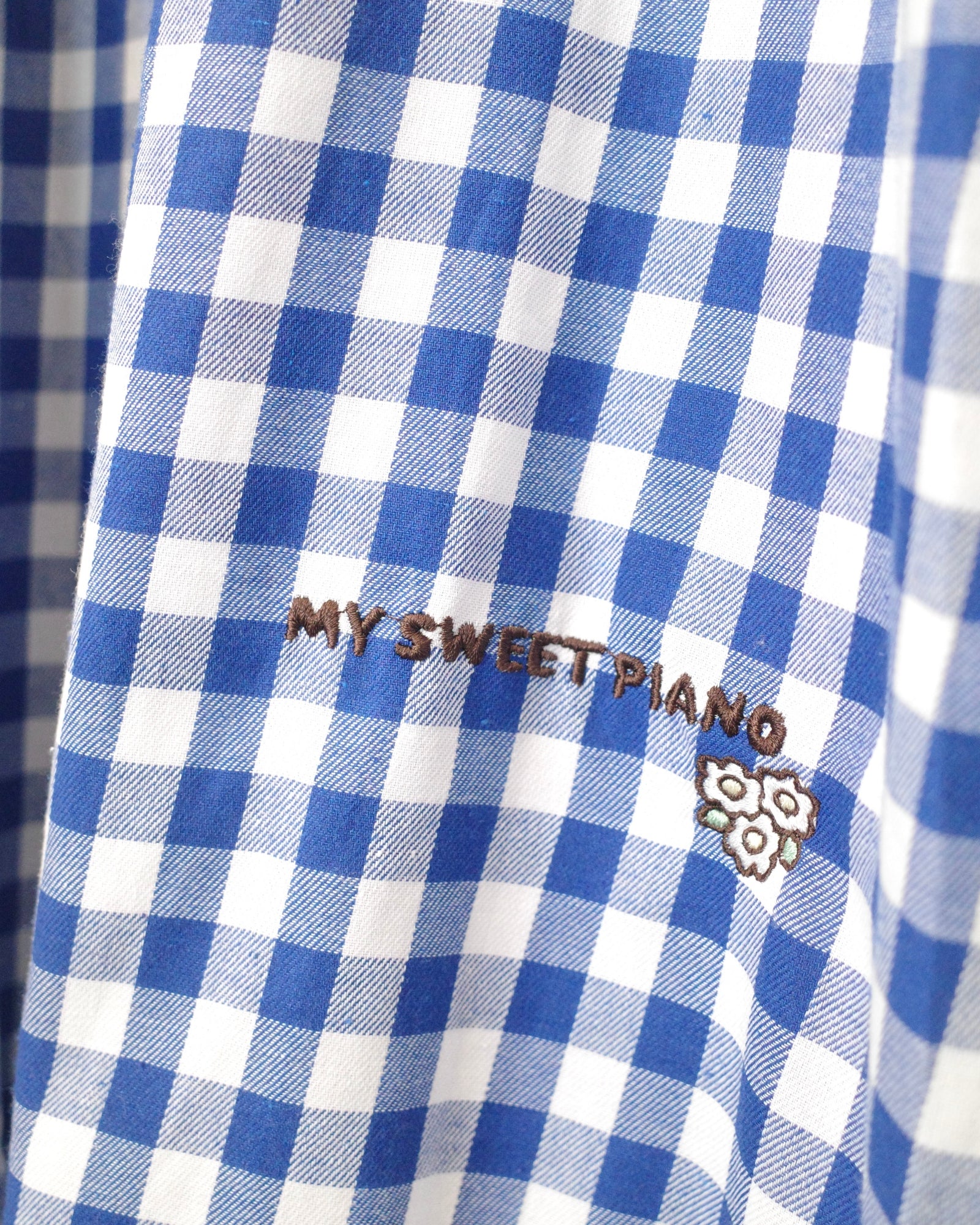 GINGHAM CHECK ONE-PIECE