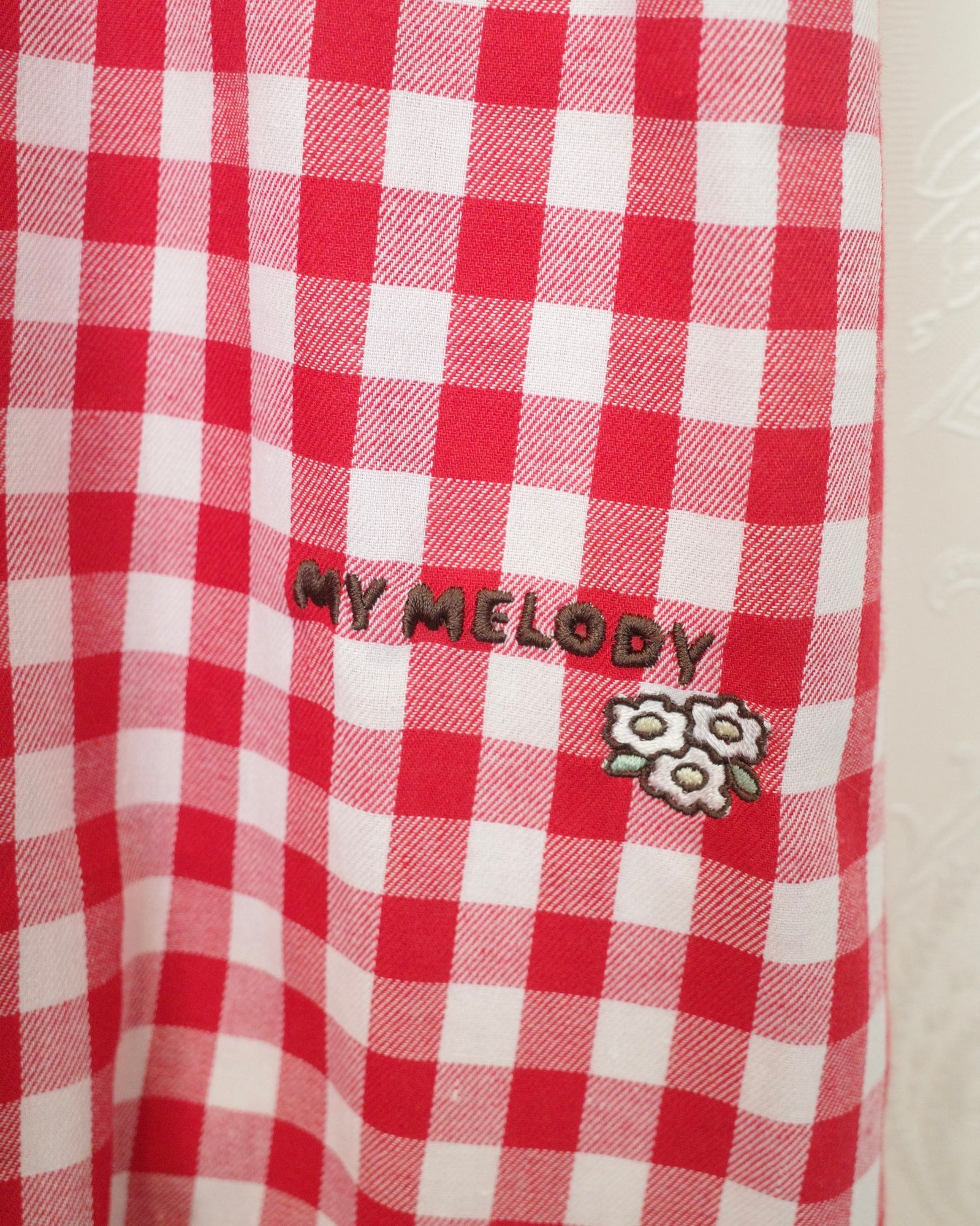 GINGHAM CHECK ONE-PIECE
